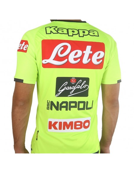 SSC NAPOLI TRAINING FLUO T-SHIRT 2018/2019