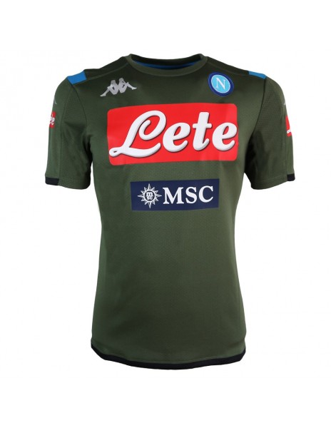 T-SHIRT ALLENAMENTO VERDE SSC NAPOLI 19/20