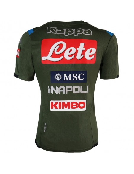 T-SHIRT ALLENAMENTO VERDE SSC NAPOLI 19/20