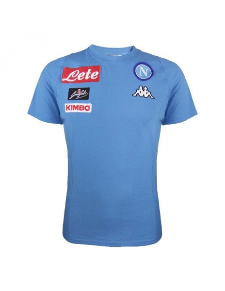 T-SHIRT LIGHT BLUE SSC NAPOLI 2016/2017