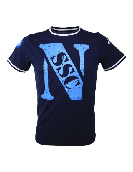 SSC NAPOLI BLUE T-SHIRT 2015/2016