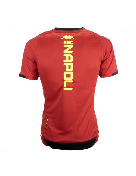 NAPOLI TRAINING TEAM RED T-SHIRT