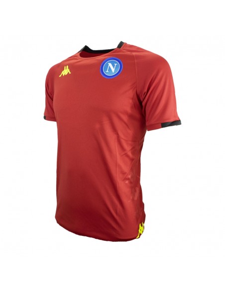 NAPOLI TRAINING TEAM RED T-SHIRT