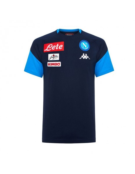 T-SHIRT RAPPRESENTANZA BLU BAMBINO SSC NAPOLI 2017/2018