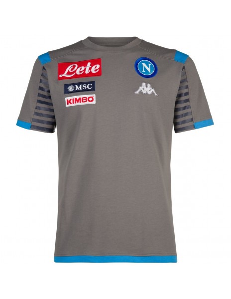 T-SHIRT RAPPRESENTANZA GRIGIA BAMBINO SSC NAPOLI 19/20