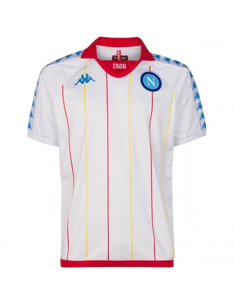 SSC NAPOLI WHITE VINTAGE T-SHIRT LIMITED EDITION