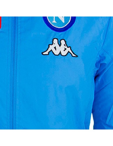 SSC NAPOLI ACETATE LIGHT BLUE TRACKSUIT FOR KIDS 2017/2018