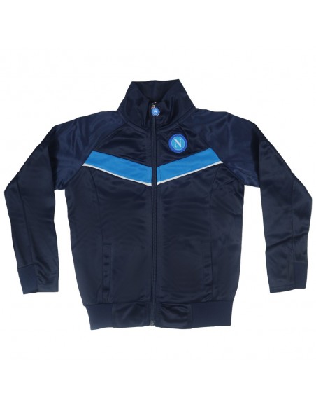 SSC NAPOLI BLUE ACETATE KIDS TRACKSUIT