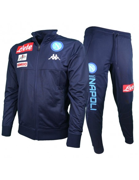 TUTA ACETATA BLU BAMBINO SSC NAPOLI 2017/2018