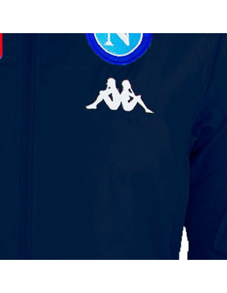 SSC NAPOLI ACETATE BLUE TRACKSUIT FOR KIDS 2017/2018