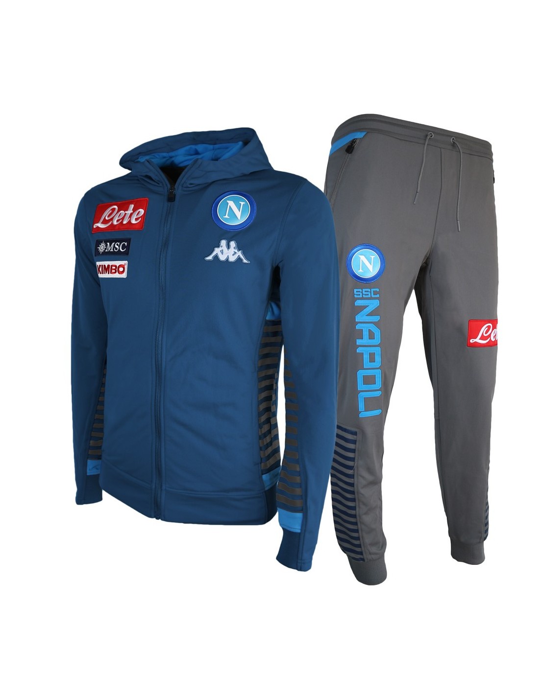 SSC Napoli Training Presentation Soccer Tracksuit 2020/21 Kappa | lupon ...