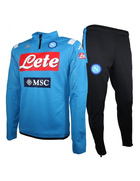 SSC NAPOLI LIGHT BLUE TRAINING TRACKSUIT 19/20