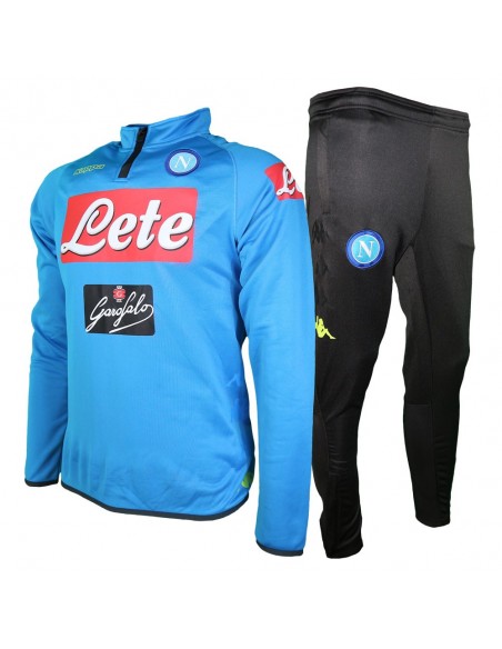 SSC NAPOLI LIGHT BLUE TRAINING TRACKSUIT KIDS 2018/2019