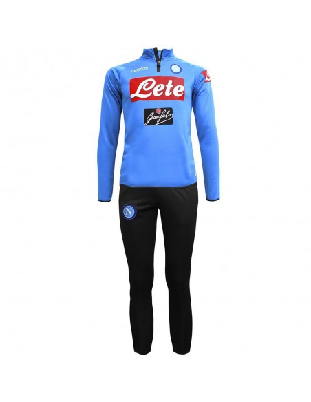 SSC NAPOLI LIGHT BLUE TRAINING TRACKSUIT KIDS 2018/2019