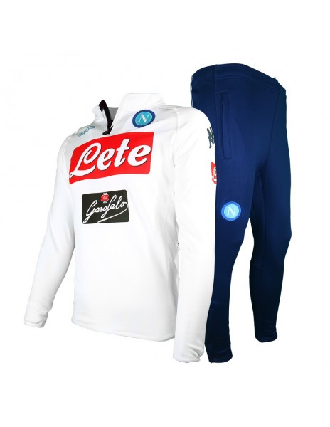 WHITE TRAINING TRACKSUIT SSC NAPOLI 2017/2018