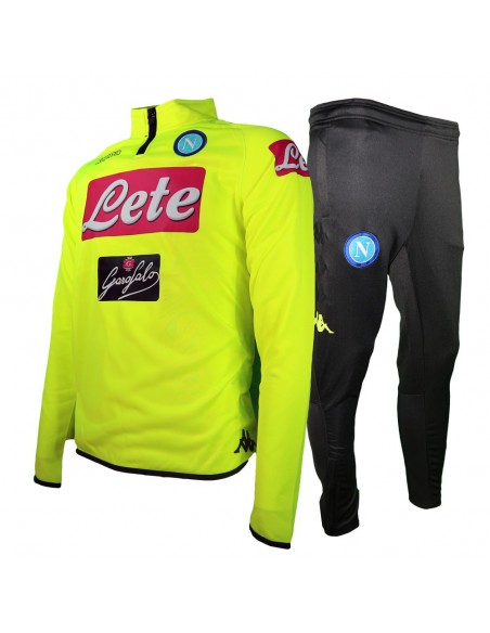 SSC NAPOLI FLUO TRAINING TRACKSUIT 2018/2019