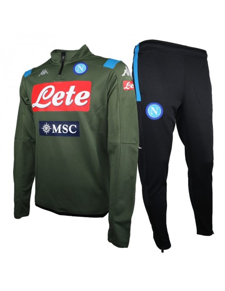 SSC NAPOLI LIGHT GREEN TRAINING TRACKSUIT 19/20