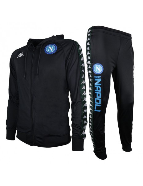 SSC NAPOLI HOODED TRACKSUIT BAND 222 DARK 2018/2019