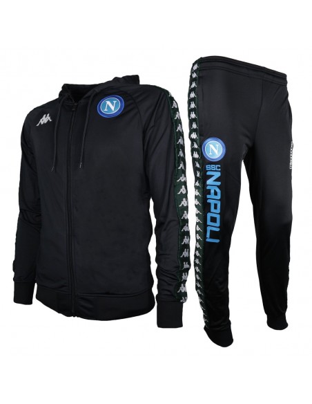 SSC NAPOLI HOODED TRACKSUIT BAND 222 DARK 2018/2019