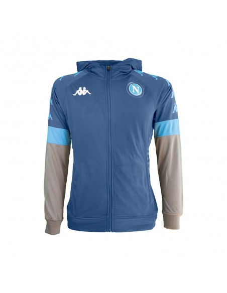 SSC NAPOLI JUNIOR HOODED TRACKSUIT PRO BLUE 19/20