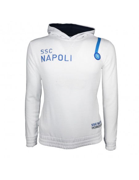 TUTA CON CAPPUCCIO HOMEWEAR BIANCA SSC NAPOLI