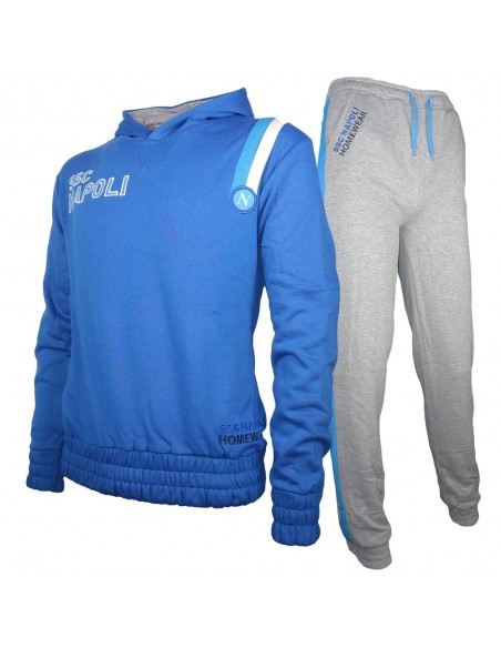 TUTA CON CAPPUCCIO HOMEWEAR ROYAL SSC NAPOLI