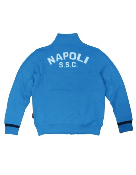 SSC NAPOLI LIGHT BLUE FLEECE TRACKSUIT 2015 2016