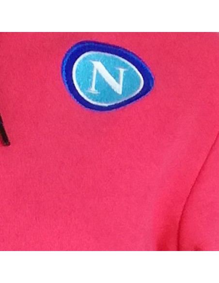 TUTA FELPATA DONNA ROSA SSC NAPOLI 2017/2018