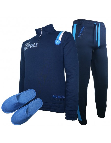 TUTA HOMEWEAR BLU BAMBINO SSC NAPOLI