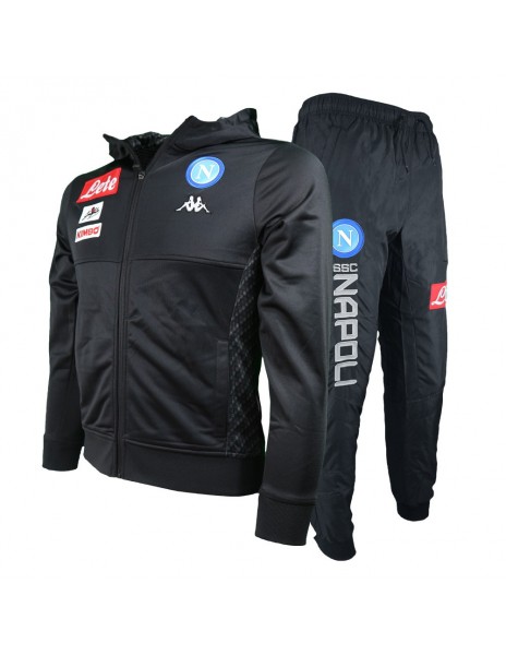 SSC NAPOLI KARBON ACETATE HOODED TRACKSUIT 2017/2018