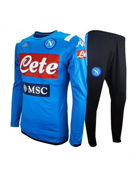 SSC NAPOLI TRAINING CREWNEK TRACKSUIT GREEN