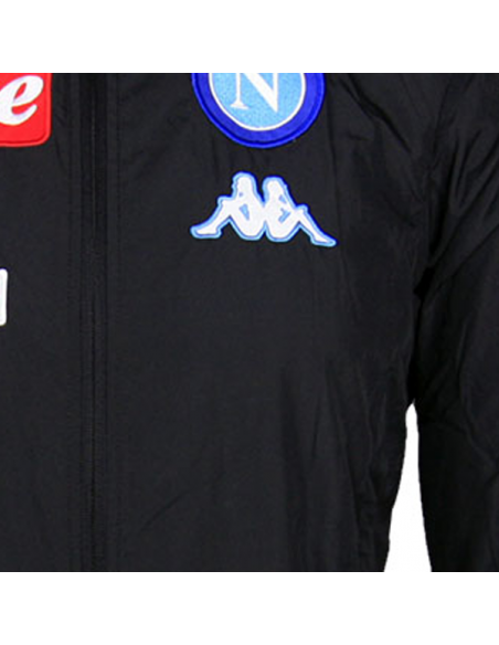 SSC NAPOLI TRACKSUIT PRO BLACK FOR KIDS 2016/2017