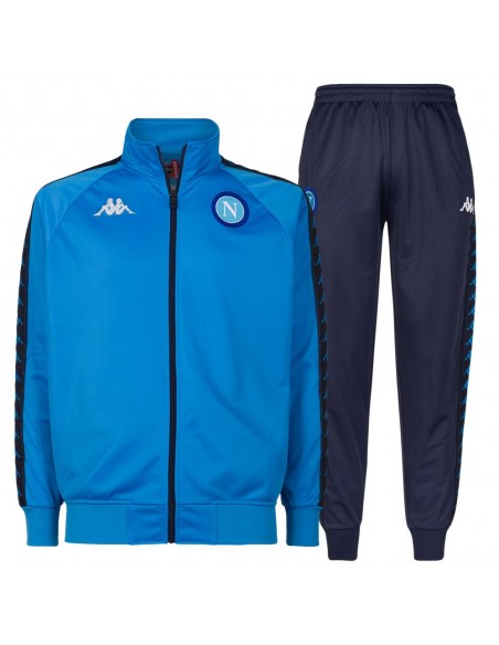 SSC NAPOLI VINTAGE LIMITED EDITION LIGHT BLUE TRACKSUIT