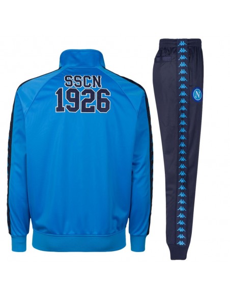 SSC NAPOLI VINTAGE LIMITED EDITION LIGHT BLUE TRACKSUIT