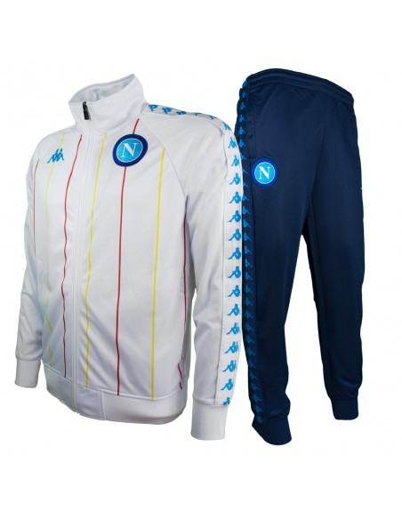 SSC NAPOLI VINTAGE LIMITED EDITION WHITE TRACKSUIT