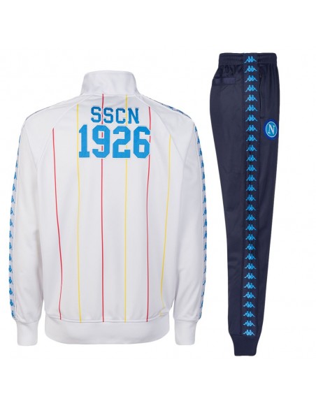 SSC NAPOLI VINTAGE LIMITED EDITION WHITE TRACKSUIT