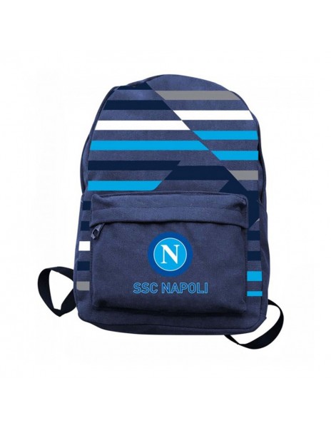 SSC NAPOLI STRIPED BACKPACK