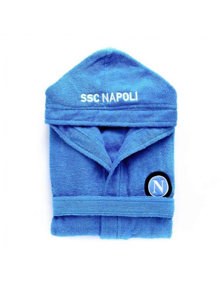 ACCAPPATOIO NAPOLI IN SPUGNA AZZURRO BAMBINO