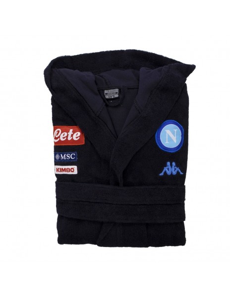 NAPOLI BATHROBE IN BLUE SPONGE