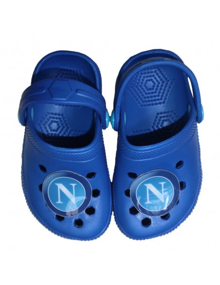 SSC NAPOLI BLUE CLOGS BOY