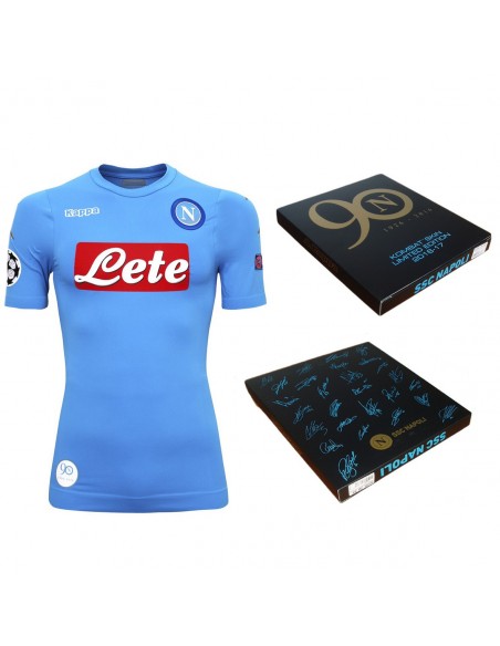 SSC NAPOLI 90 YEARS  BOX LIMITED EDITION