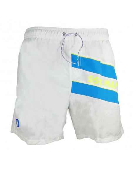 COSTUME BIANCO BERMUDA CON INFRADITO BAMBINO SSC NAPOLI
