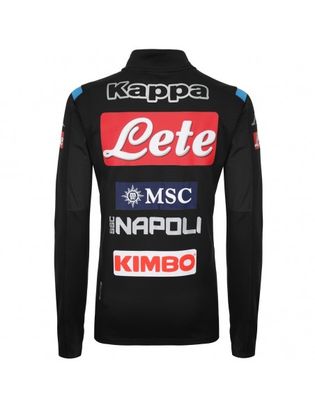 SSC NAPOLI TRAINING HALF ZIP TRACKSUIT BLACK/GRAY