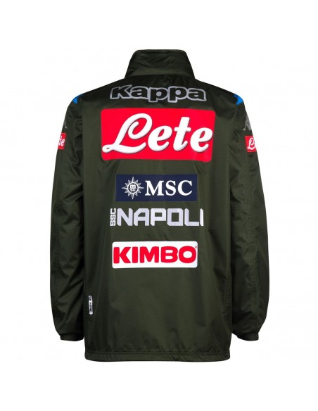 GIACCA ANTIPIOGGIA VERDE SSC NAPOLI 19/20