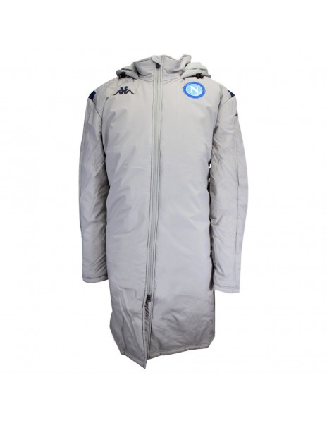 NAPOLI TEAM LIGHT GRAY LONG JACKET