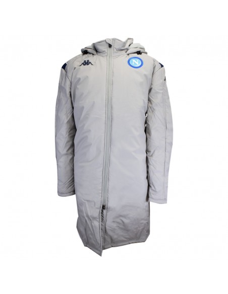 NAPOLI TEAM LIGHT GRAY LONG JACKET