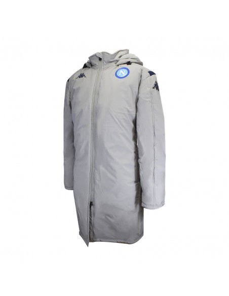 NAPOLI TEAM LIGHT GRAY LONG JACKET