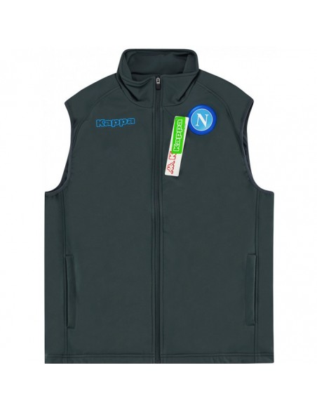 GILET TEAM SSC NAPOLI GRIGIO