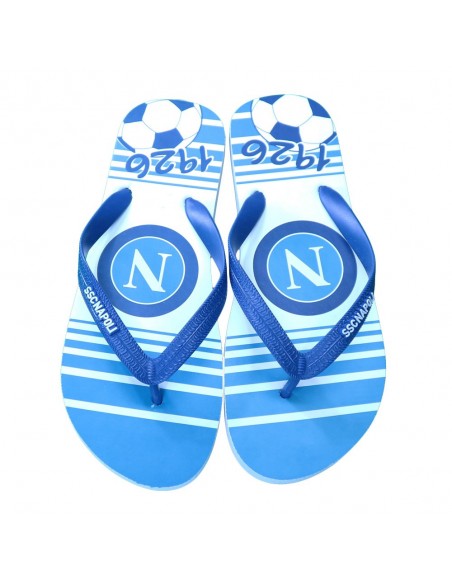 SSC NAPOLI WHITE 1926 KID FLIP FLOP