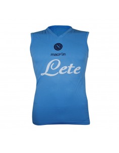 SSC NAPOLI LIGHT BLUE GOALKEEPER SLEEVELESS COMPRESSION SHIRT